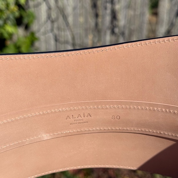 Alaia Neo Bustier Leather Corset - Picture 3 of 6